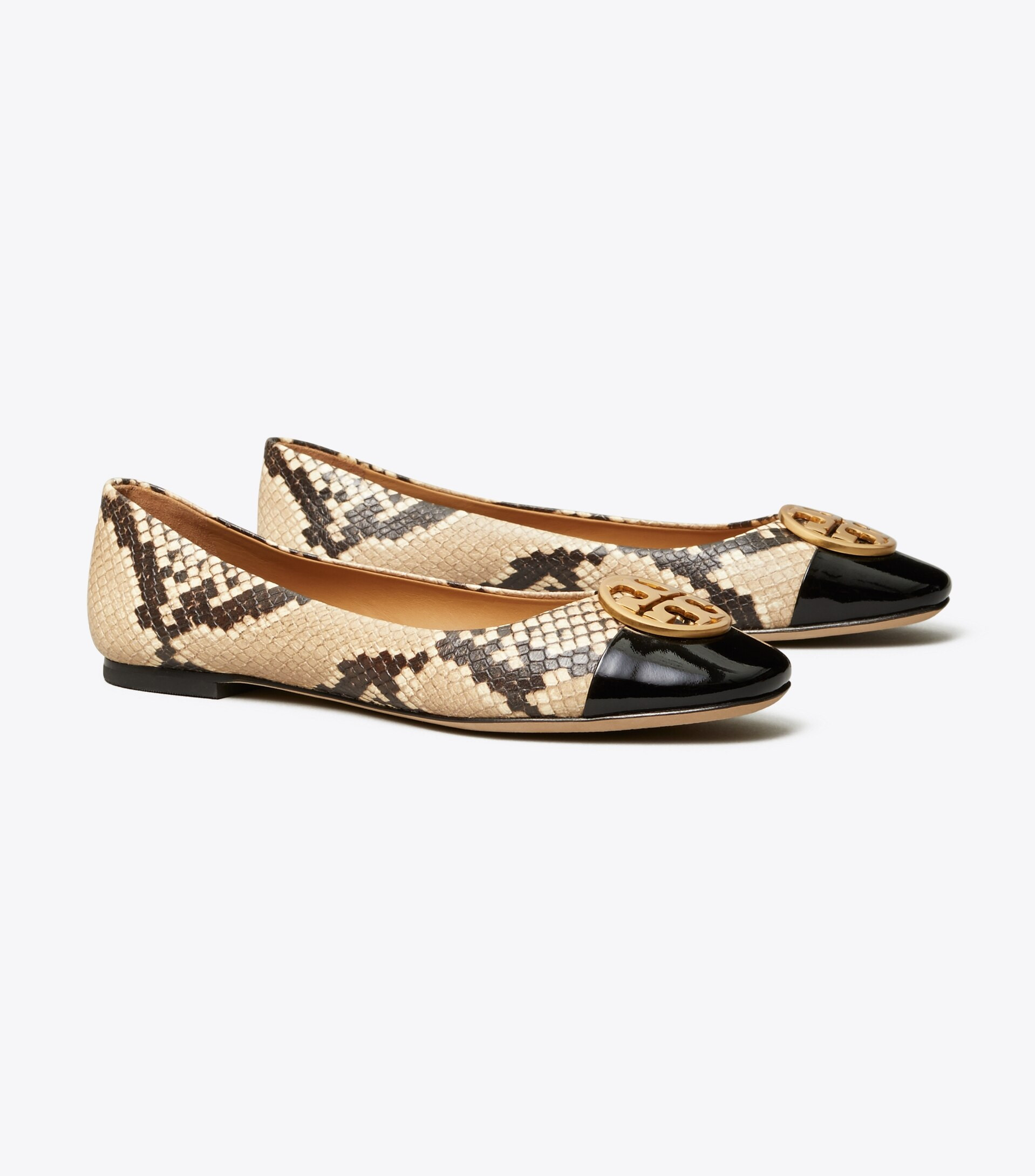 Chelsea Embossed Cap-Toe Ballet Flat | Tory Burch (US)