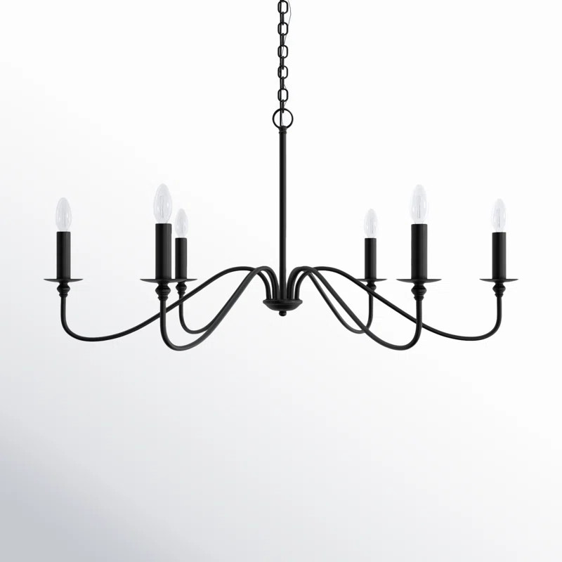 Ableton 6 - Light Dimmable Classic / Traditional Chandelier | Wayfair North America