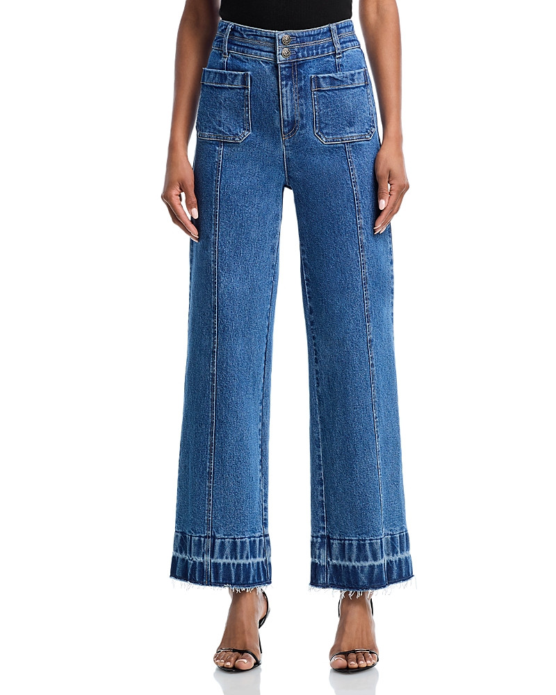 Cinq a Sept Dorothea Wide Leg Jeans in Saphire | Bloomingdale's (US)