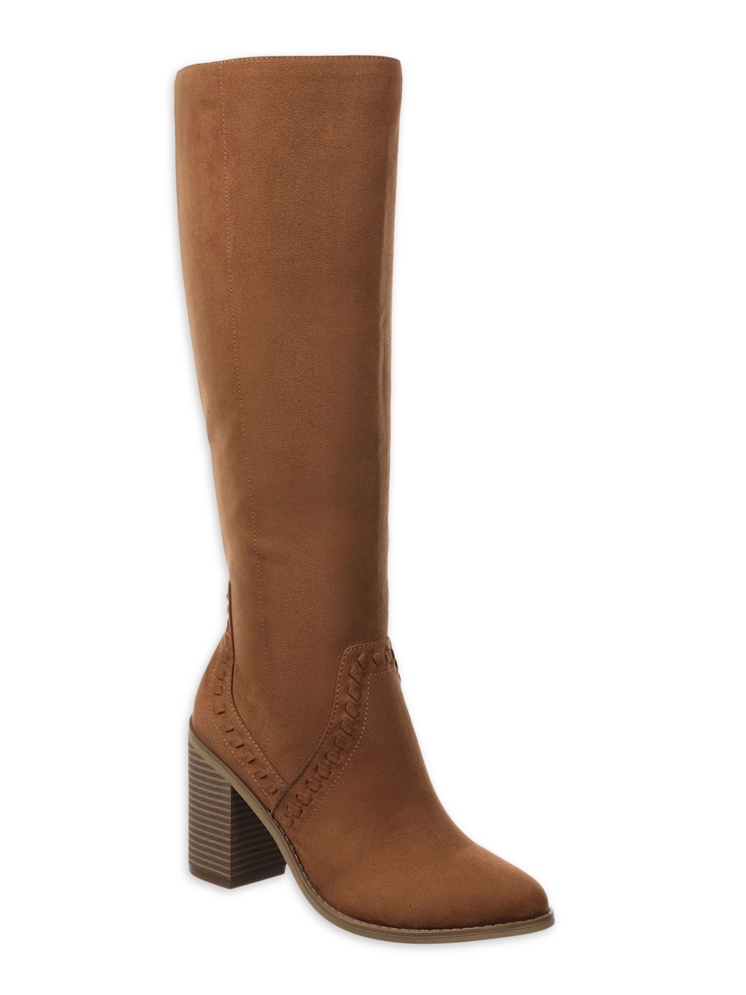 Time and Tru Women’s Knee-High Heeled Boots | Walmart (US)