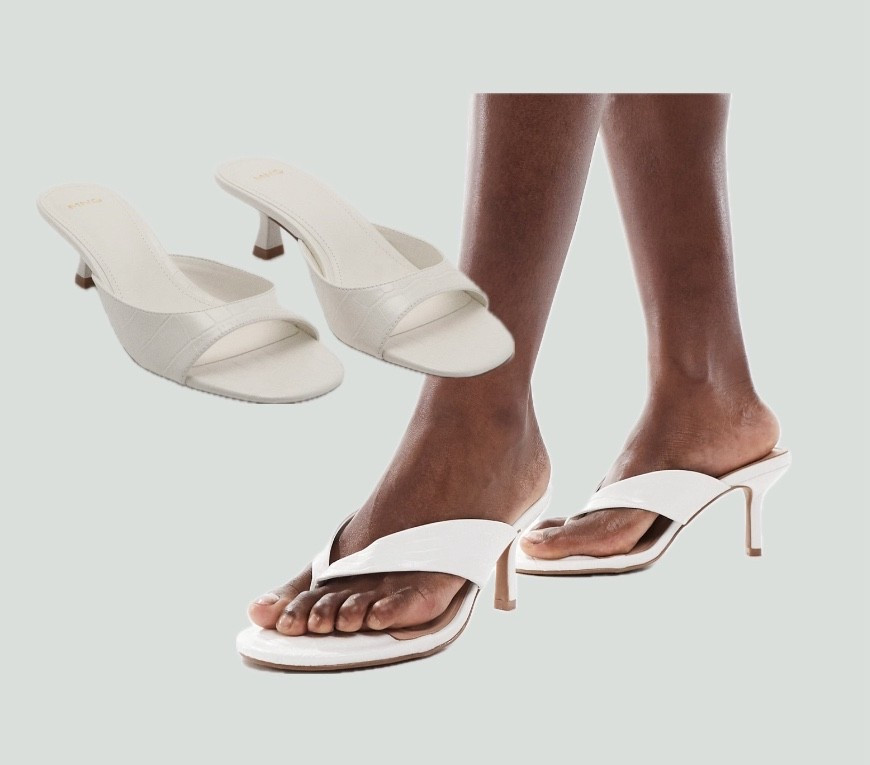 White Sandal Heels🤍 

#LTKuk #LTKshoes