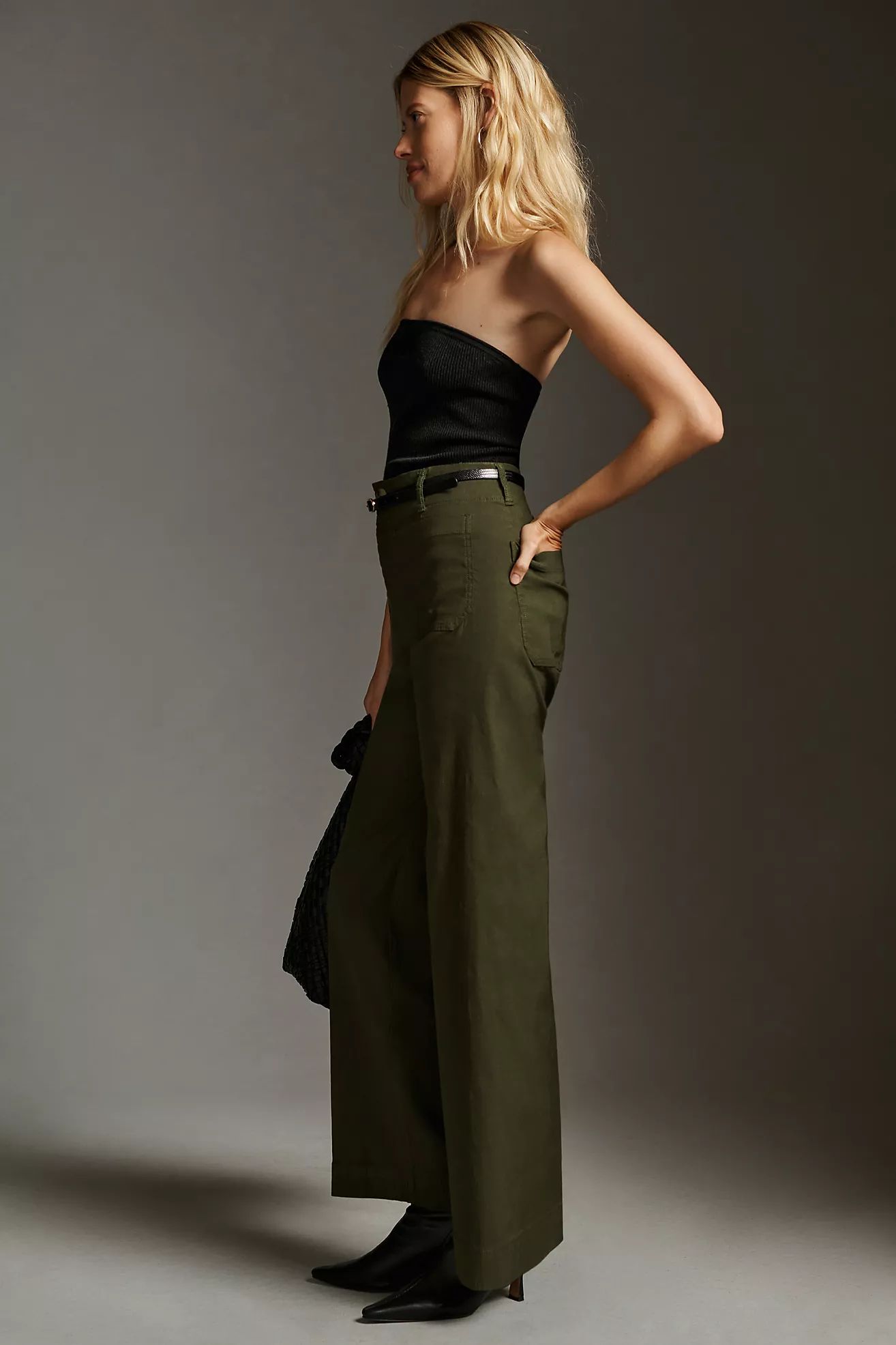 The Colette Full-Length Wide-Leg Pants by Maeve | Anthropologie (US)