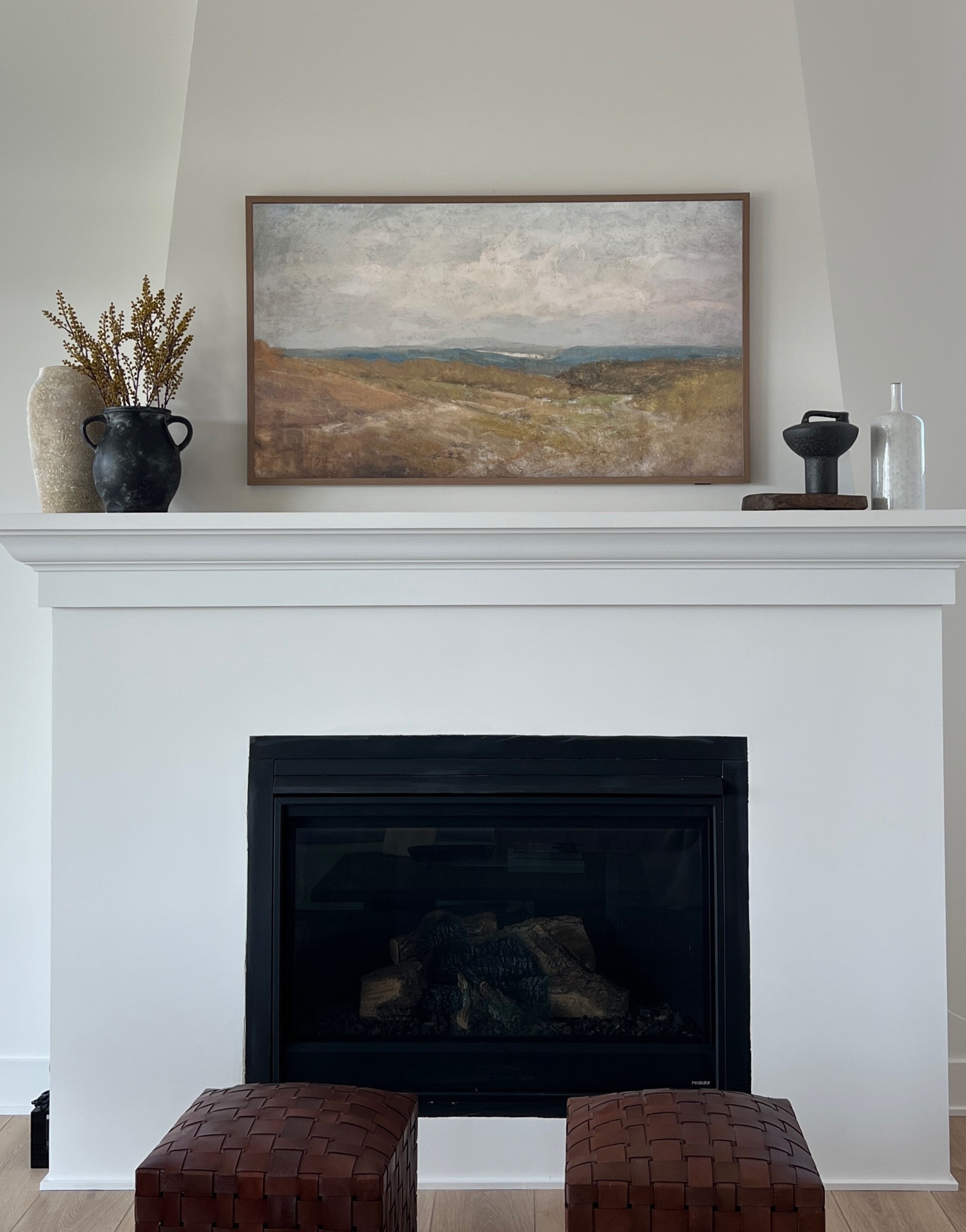 Digital Art for the Frame TV! #kathleenpost #ltkfall #fireplace