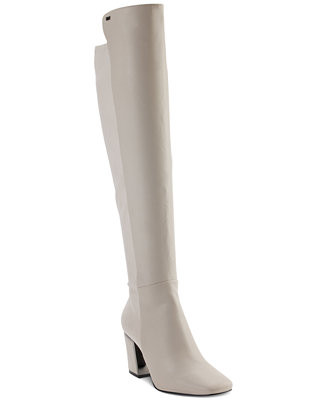 Women's Cilli Square-Toe Knee-High Dress Boots | Macy's