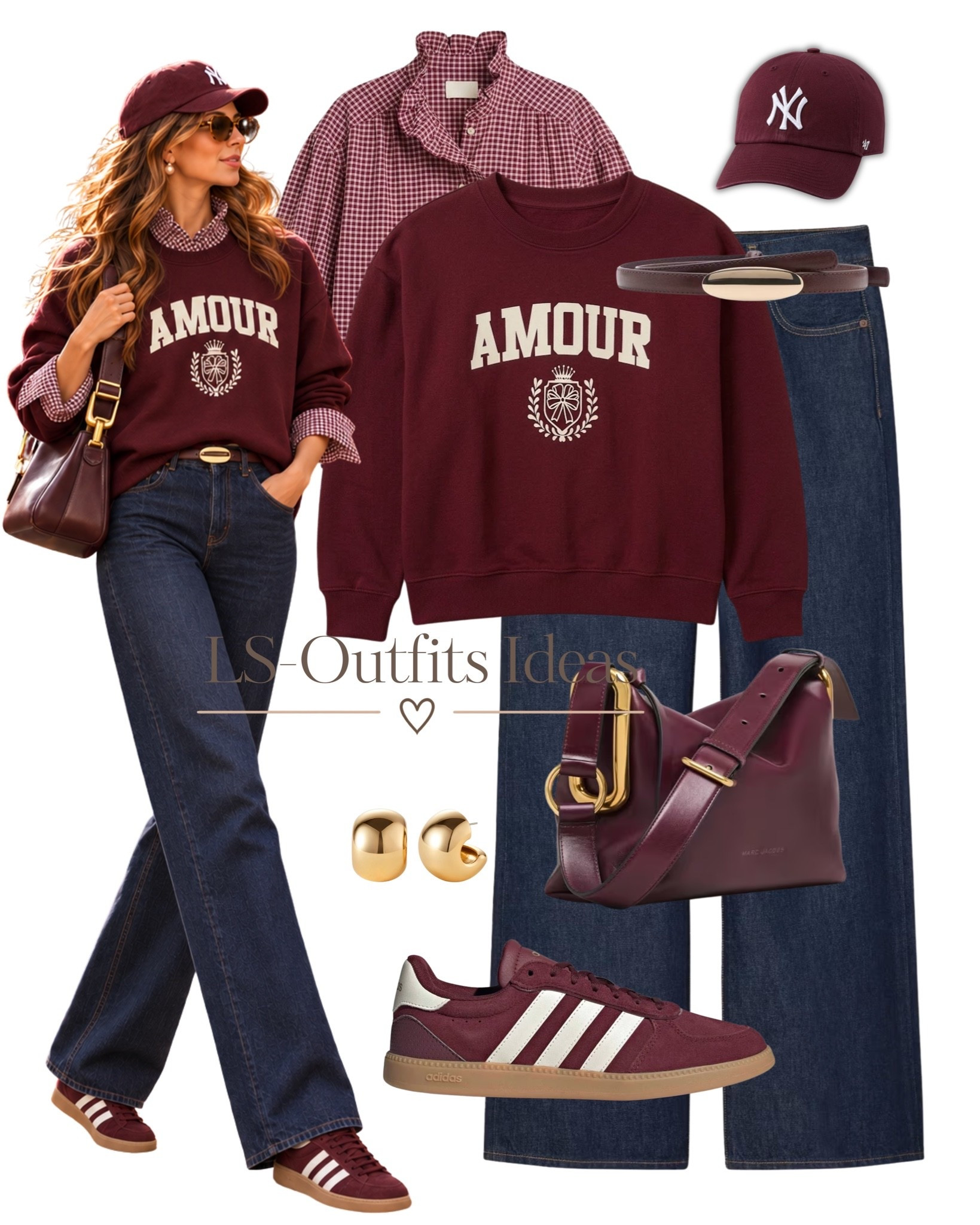 Fall outfit inspiration 🍂🤎 A mix of polished layers, cozy knits, classic denim, crisp whites, rich burgundy, chocolate brown, navy and soft neutrals. These looks are perfect for everyday fall style—easy to wear, comfortable, and effortlessly put together. From loafers and sneakers to statement bags and layered sweaters, each outfit is designed for chic everyday dressing.

Shop the pieces to recreate your favorite look! 🤎

LTK keywords: Fall outfits • Fall outfit ideas • Casual chic style • Everyday outfits • Layered looks • Sweater outfits • Denim outfits • Neutral style • Burgundy outfit • Brown outfit • Fall fashion 2026 • Women’s fashion • Casual fall style