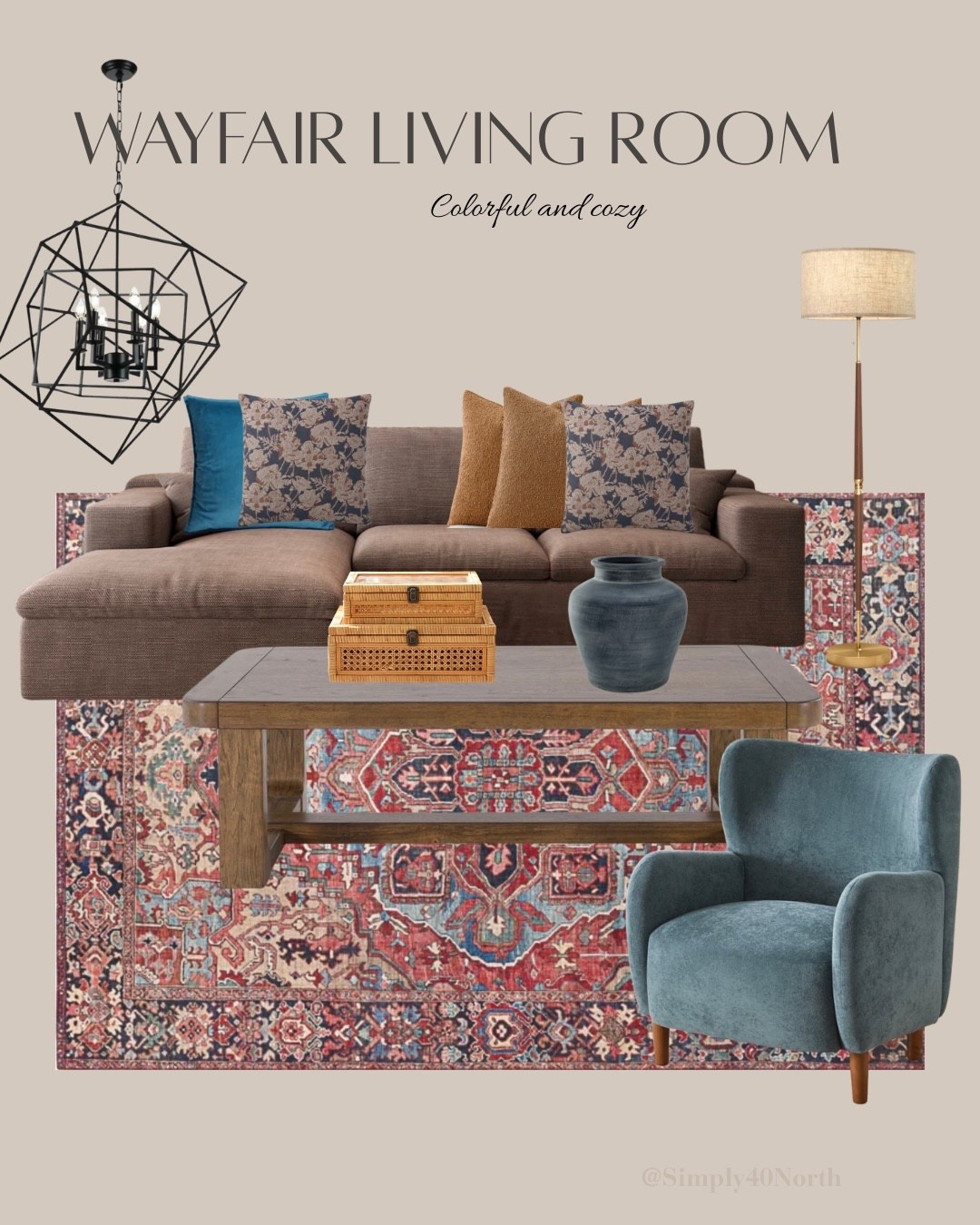 I love this living room because it is most importantly comfy and it is more colorful.  I am starting to add more color and loving it!

#LTKHome