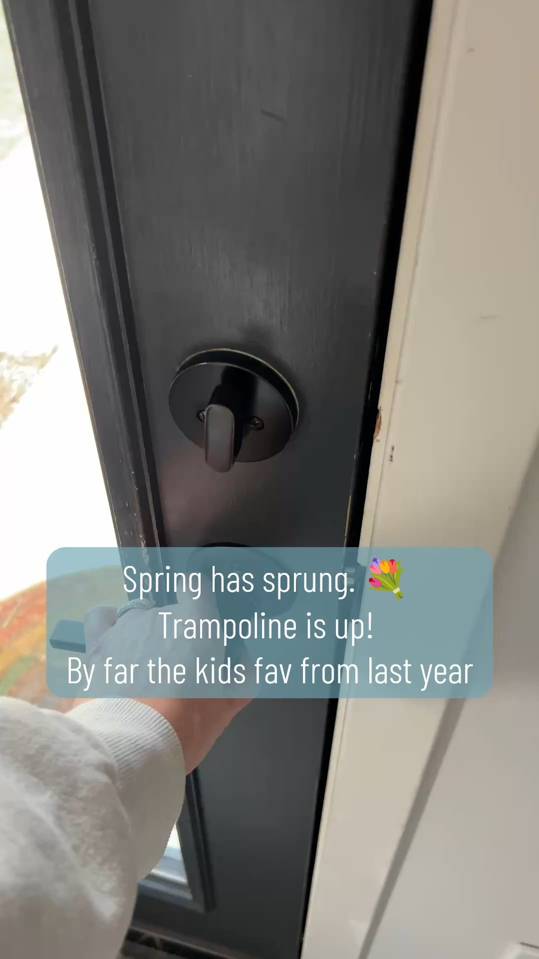 Feels good to be outside! We love this trampoline because it is high quality and very safe  

#LTKKids #LTKmomlife