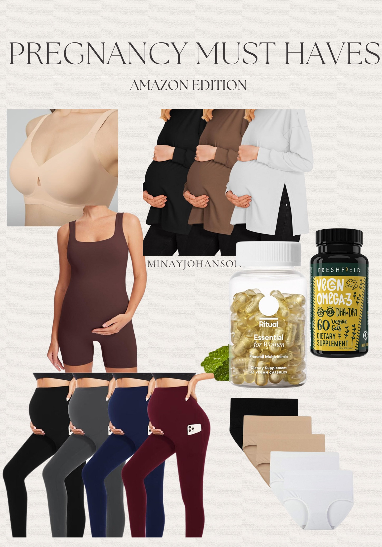 Pregnancy (maternity ) Must Haves Amazon Edition🤰🏻

#pregnancy #maternity #maternitybra #maternitypanty #pregnancylegging #pregnancymusthaves #prenatal vitamin #bra #ootd #amazonfashion #amazonmusthaves

#LTKBump #LTKStyleTip #LTKFindsUnder50