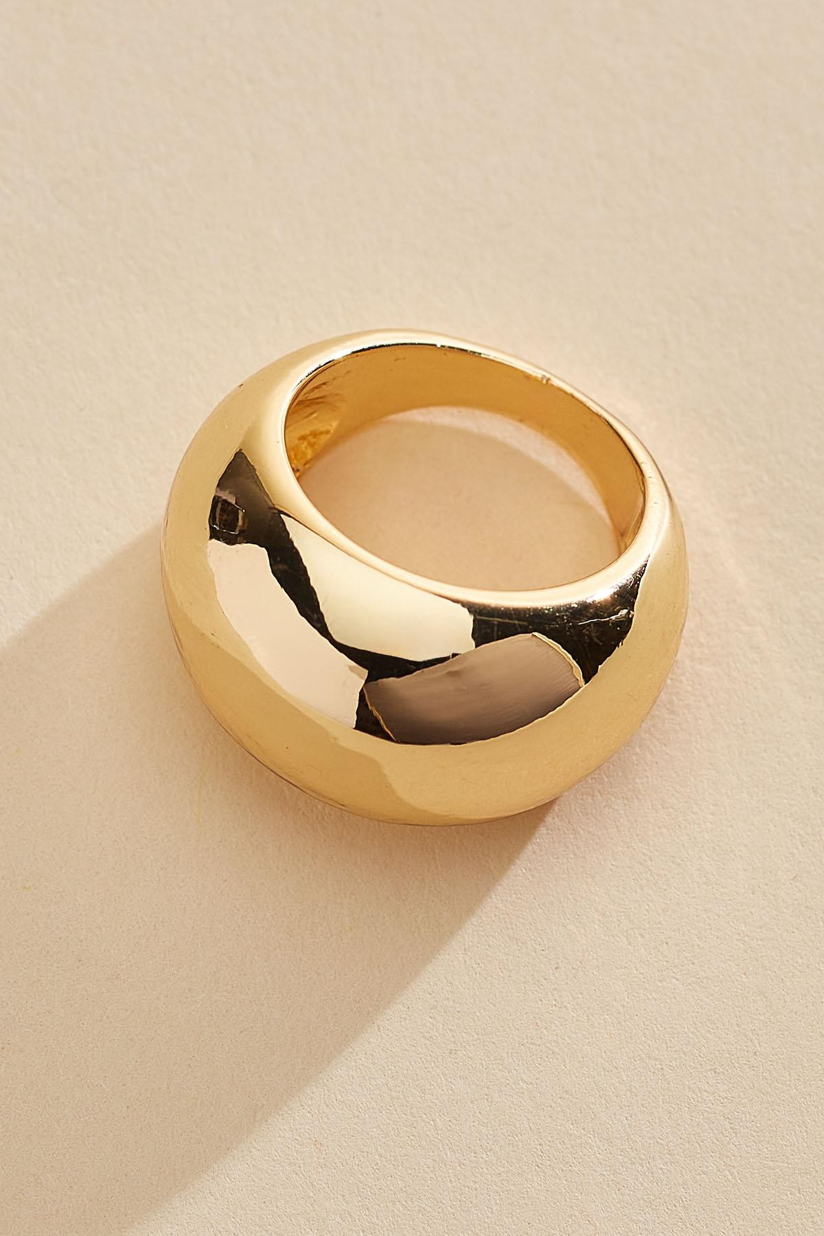 gold dome ring | Versona