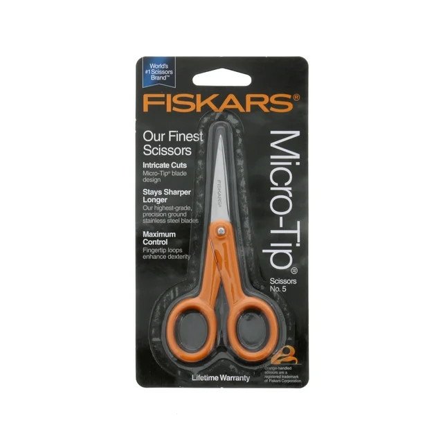 Fiskars Scissors, 5", Straight Scissors | Walmart (US)