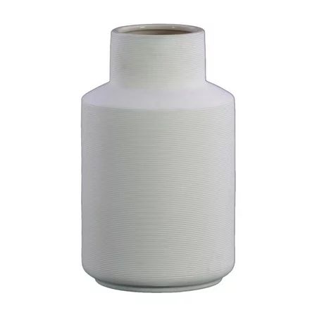 Urban Trends Collection: Ceramic Vase Coated Finish White - Walmart.com | Walmart (US)