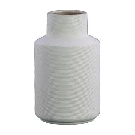 Urban Trends Collection: Ceramic Vase Coated Finish White | Walmart (US)