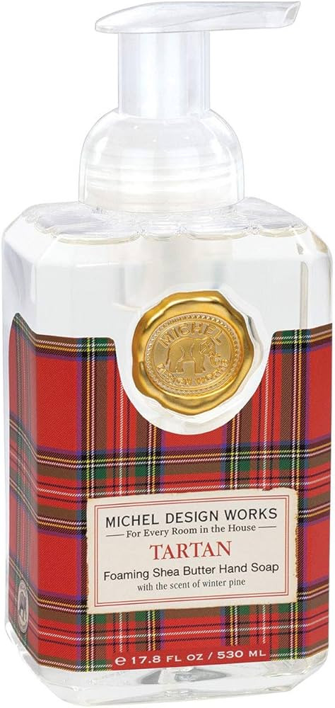 Michel Design Works Foaming Hand Soap, Tartan | Amazon (US)