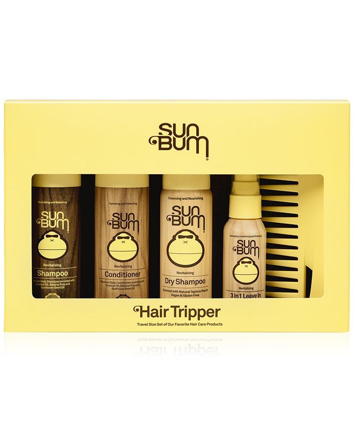 Sun Bum 5-Pc. Hair Tripper Travel Set & Reviews - All Hair Care - Beauty - Macy's | Macys (US)