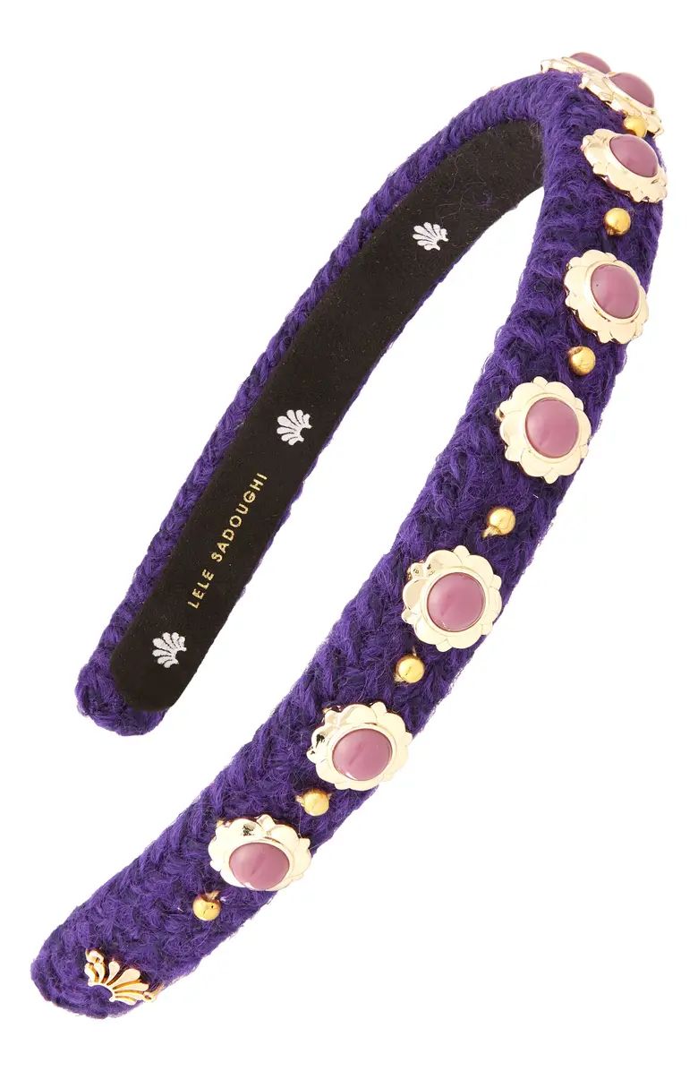 Lele Sadoughi Eva Cabochon Gigi Headband | Nordstrom | Nordstrom