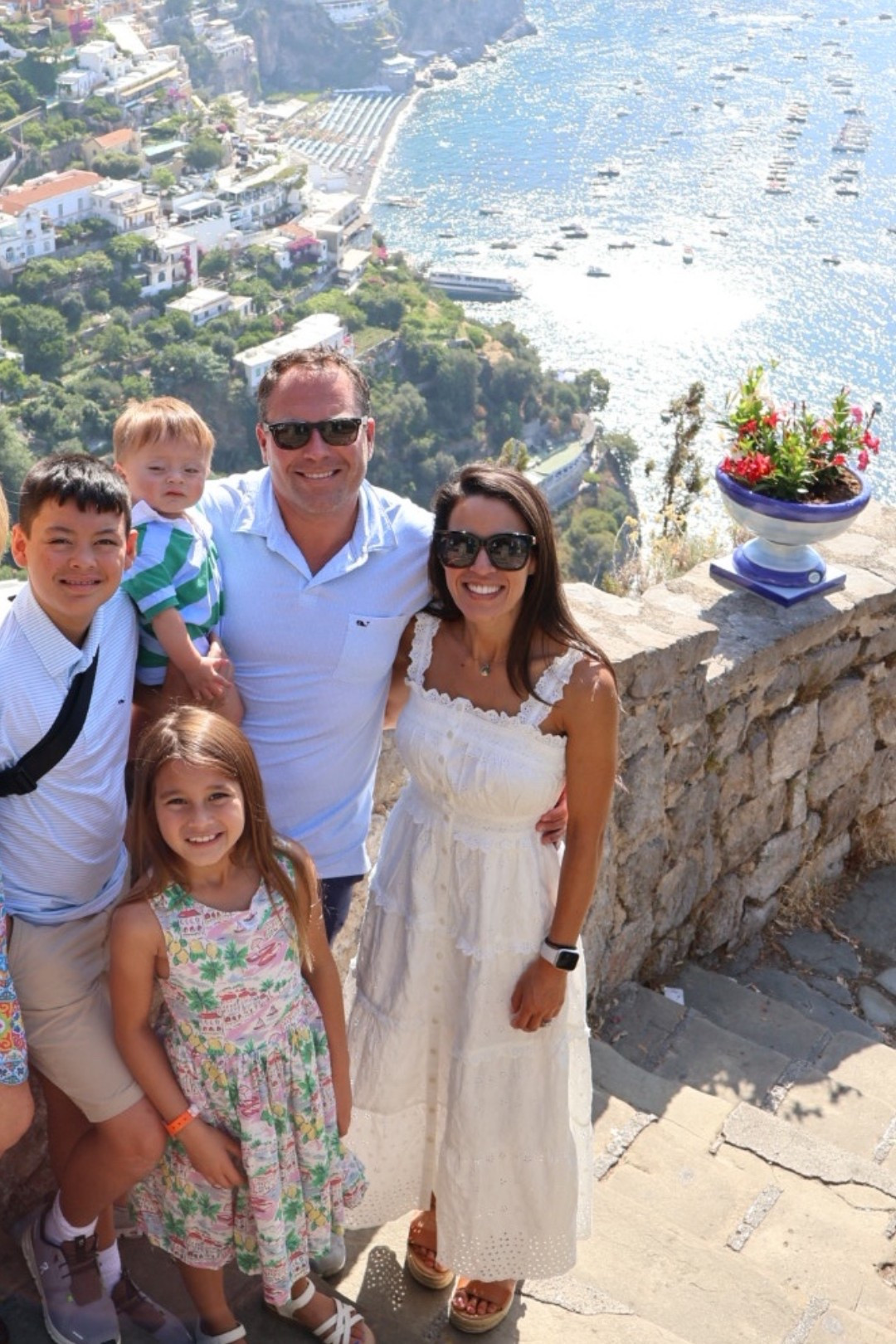 Amalfi is a dream. I found this eyelet, feminine dress that was perfect for the vibes. Isabelle’s subtle nod to the Italian coastline was just the added touch of color for the fam! 

#ltkpetite #petitedress #eyelet 

#LTKPetite #LTKSeasonal #LTKFamily