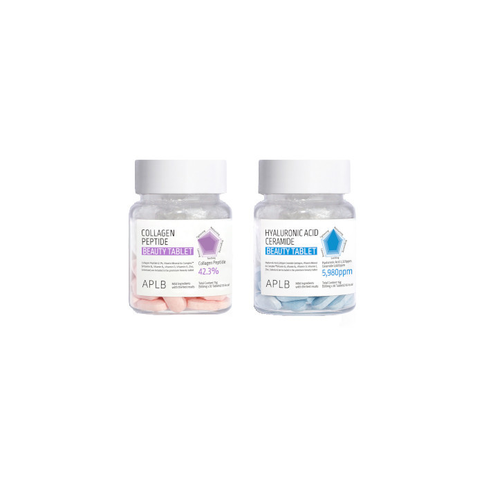 APLB - Hyaluronic Acid Ceramide & Collagen Peptide Beauty Tablet - (30ea*2pcs) Set | Stylevana