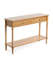 48x32 Two Drawer Console Table | Furniture & Lighting | Marshalls | Marshalls