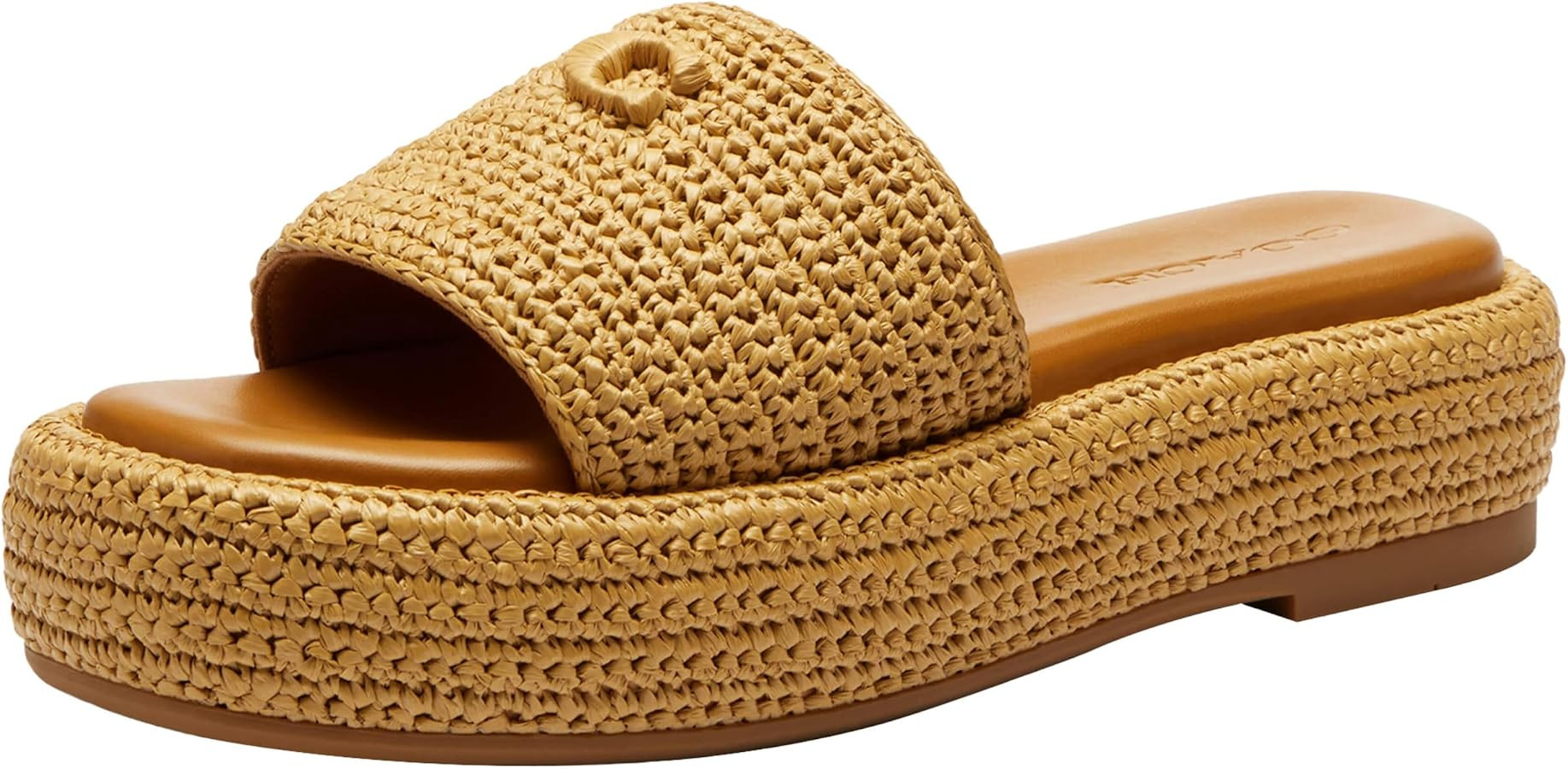 Coach Women's Sculpted C Platform Slides | Amazon (US)