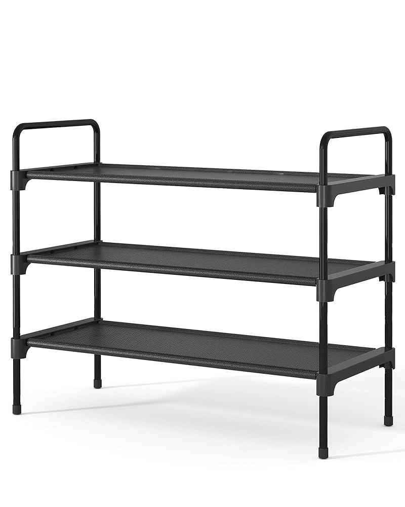 Kitsure Shoe Rack for Closet, Sturdy and Long-Lasting Shoe Shelf, Shoe Rack for Entryway, Persona... | Amazon (US)