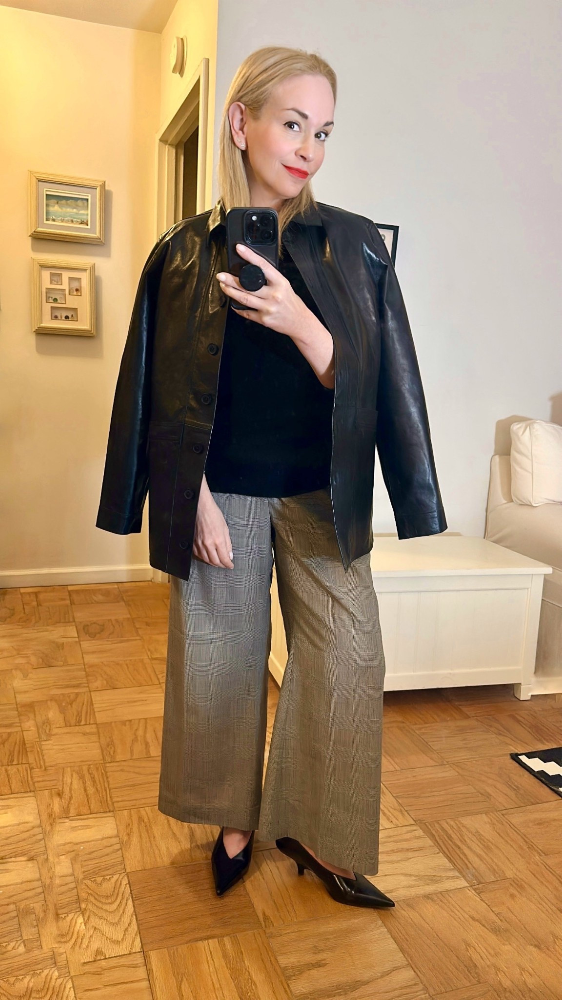 Pants on sale. Just received them. Amazing drape. They are the perfect fall, spring and summer pant. A bit thin for NYC winter’s,  but tights underneath could be an option. I work from home two days a week, so these are perfect in the winter if I’m staying in. Just took a nap in them, so they are comfy and very versatile. Happy I got them. 

#LTKootd #LTKSaleAlert #LTKWorkwear