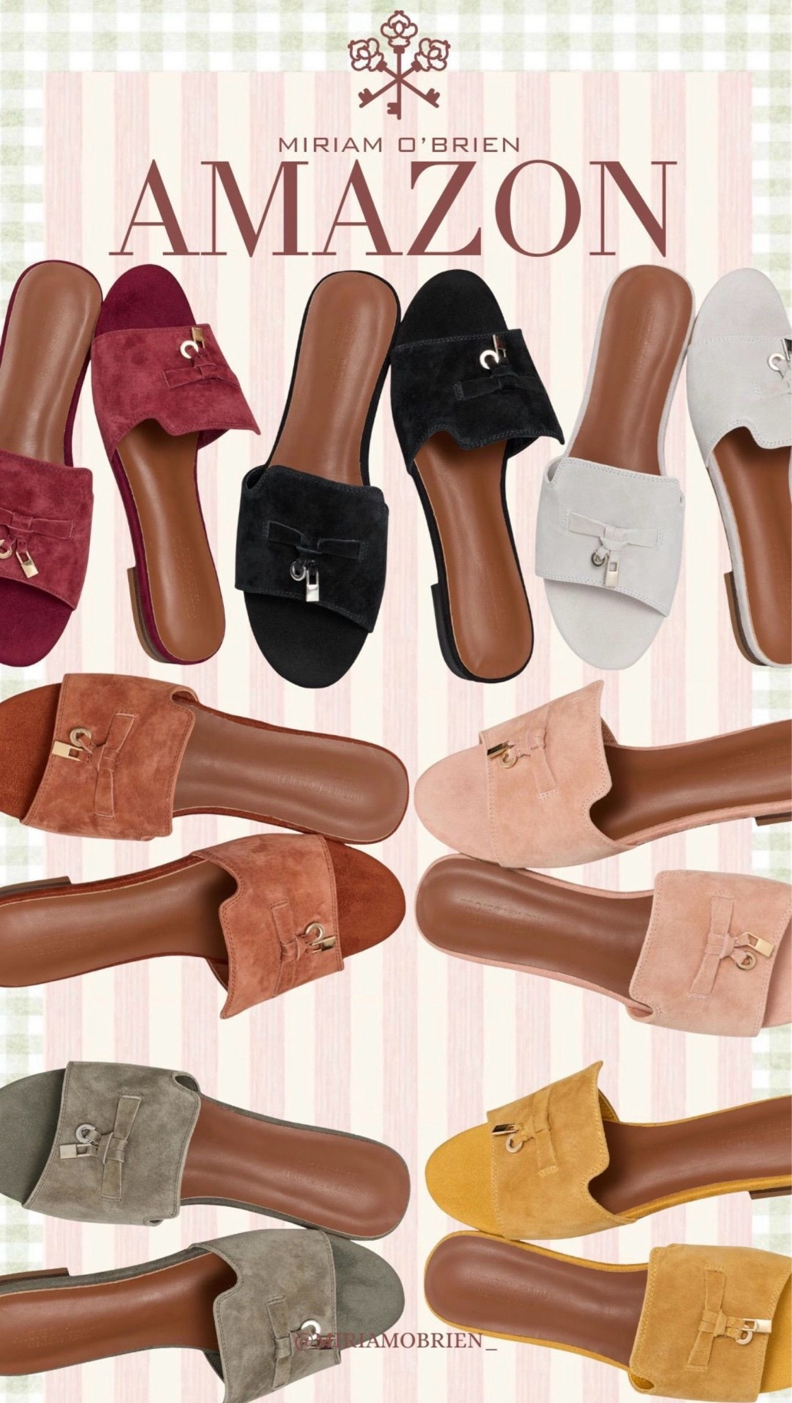 These look like my Loro Piana

Follow me @miriamobrien on IG and TikTok 

#amazon#sandals

#LTKSeasonal #LTKOver40 #LTKootd