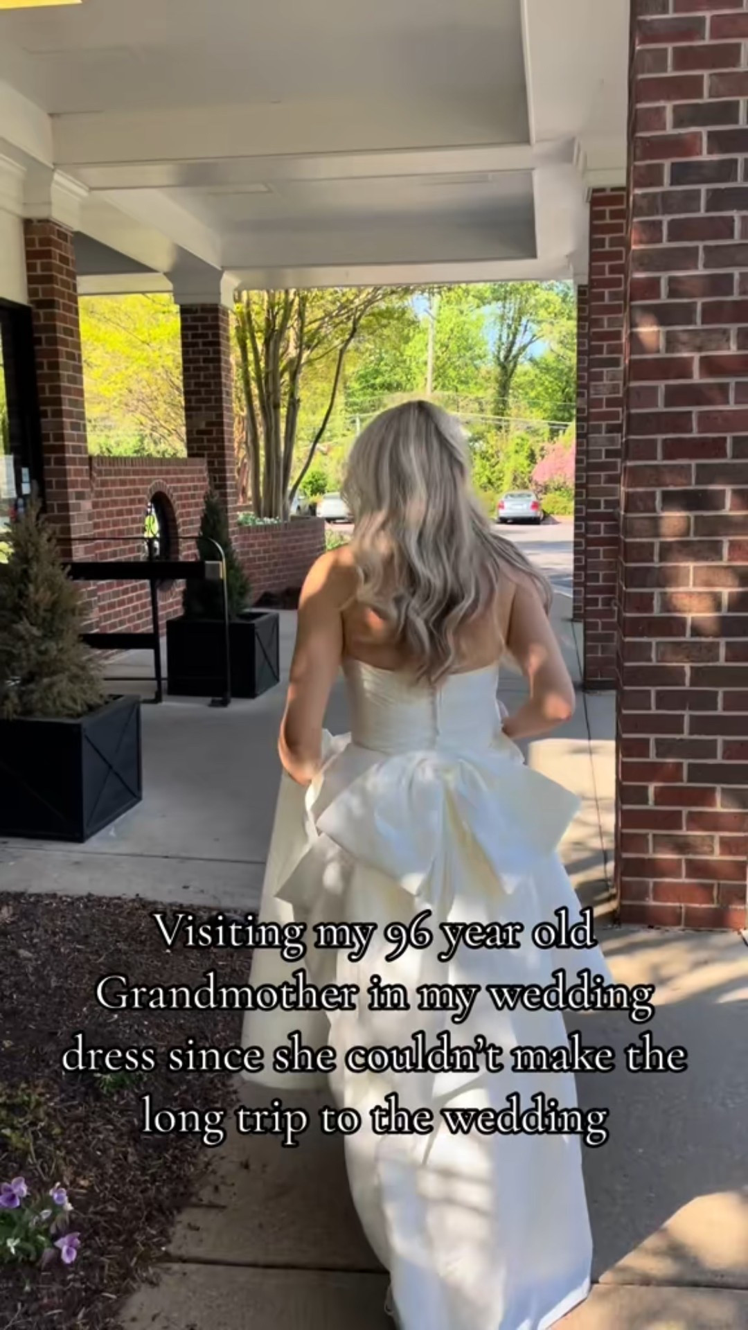 Nothing matters more than moments like this. Not the dress, the flowers, or the venue…just being with the people you love while you still can. Go visit them. 🪽

#LTKFamily #LTKWedding #LTKTravel