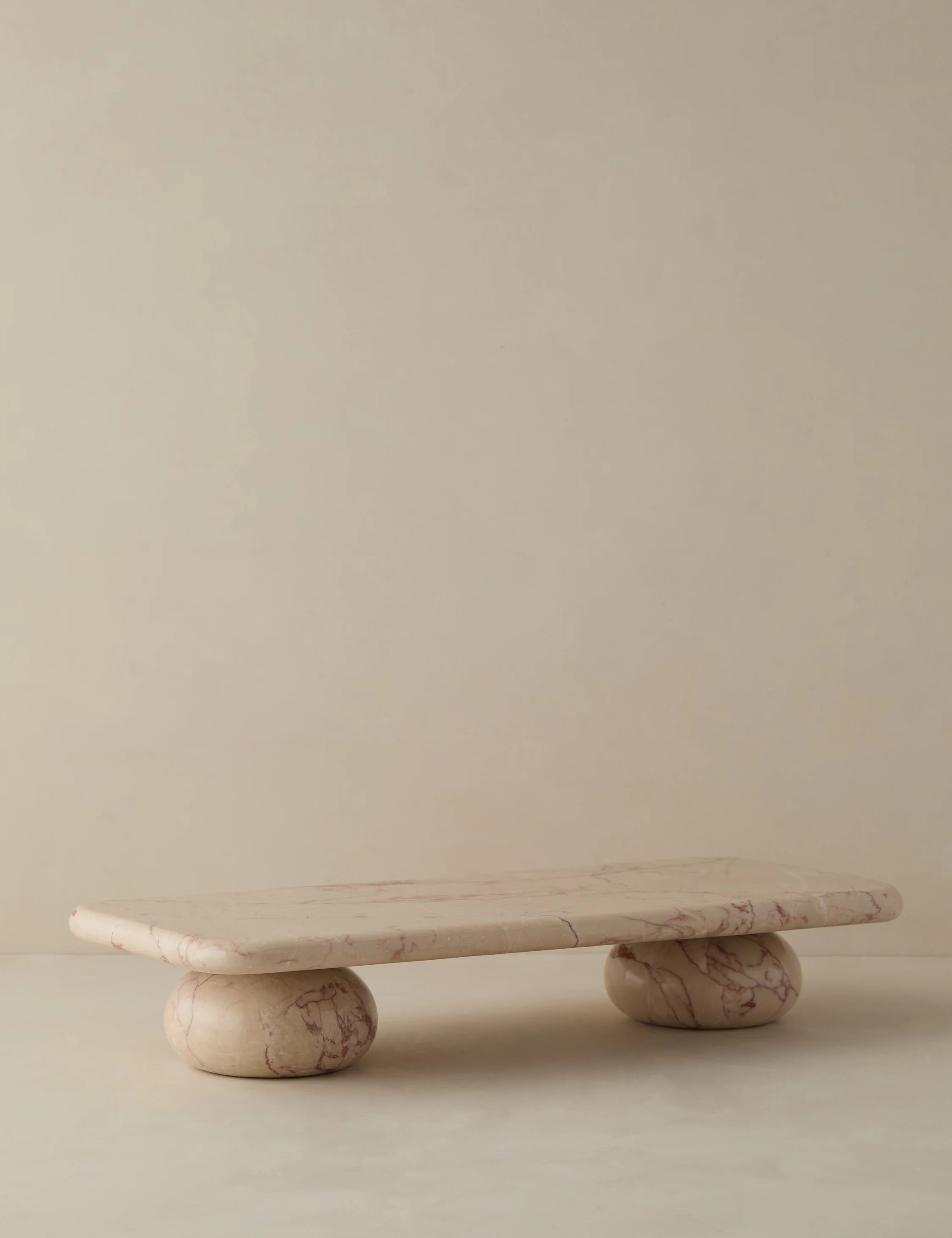 Lusine Rectangular Marble Serving Stand | Lulu and Georgia 