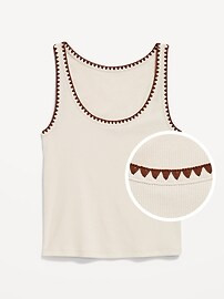Embroidered Tank Top | Old Navy (US)