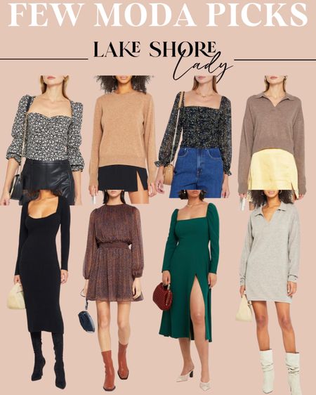 Few Moda picks - Few Moda - Winter Sweater - Winter Dress - Few Moda Dress - Few Moda Dress 

#LTKstyletip #LTKSeasonal