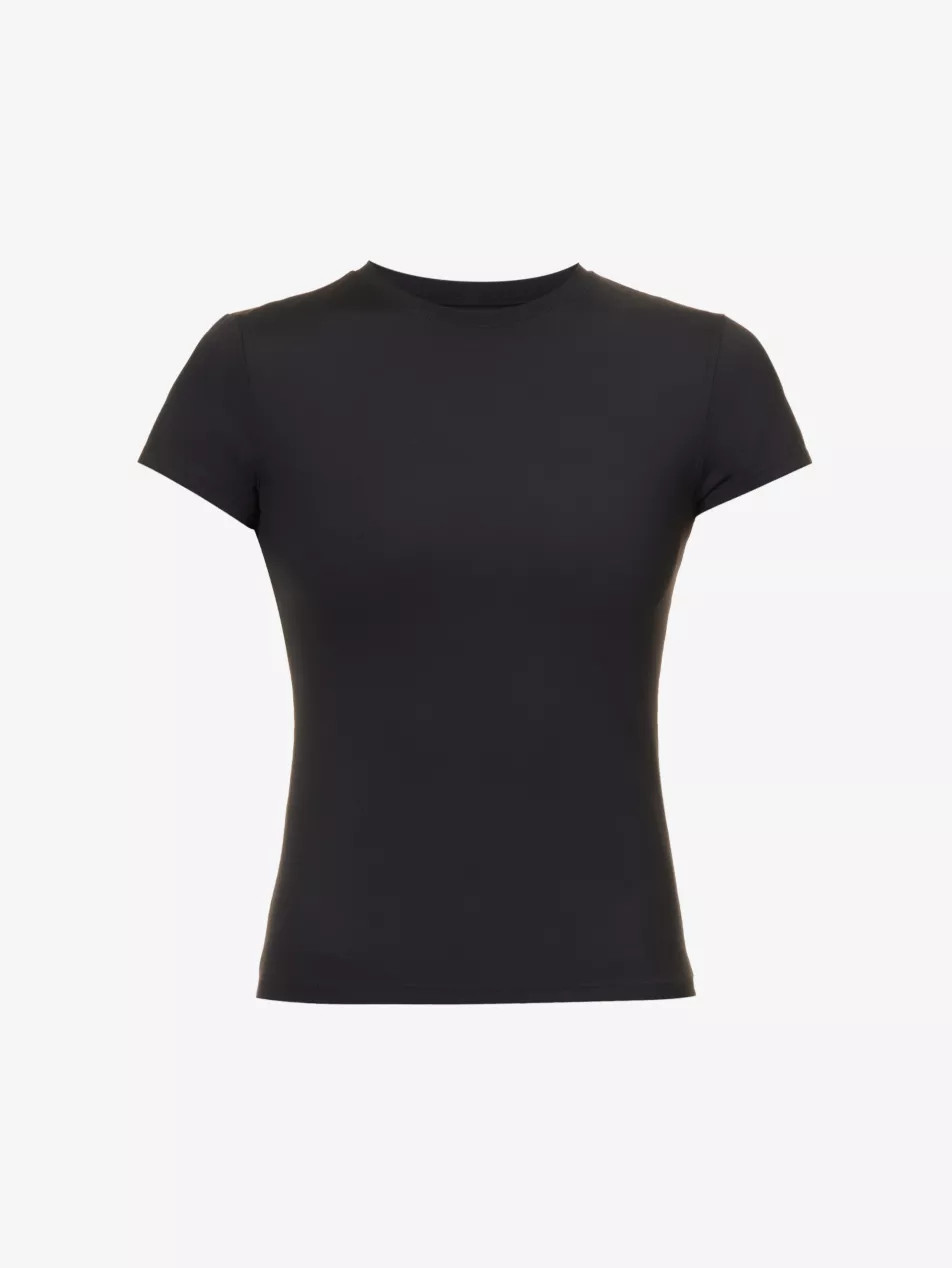 Fitted stretch-cotton T-shirt | Selfridges