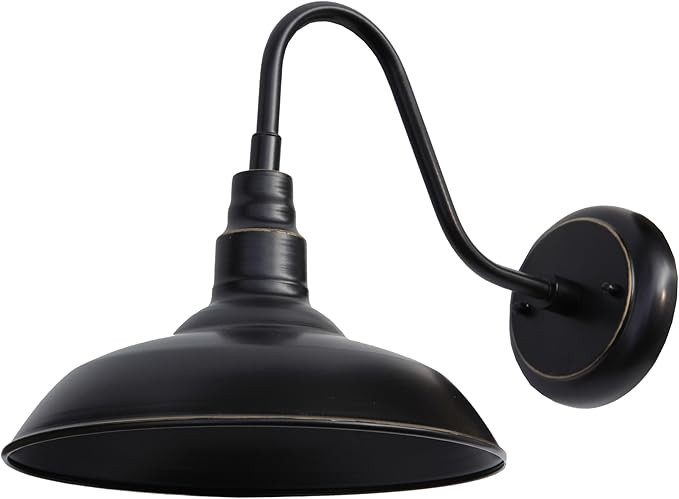 Y Decor EL0523IB Lora 1 Outdoor Wall-Lighting, Imperial Black | Amazon (US)