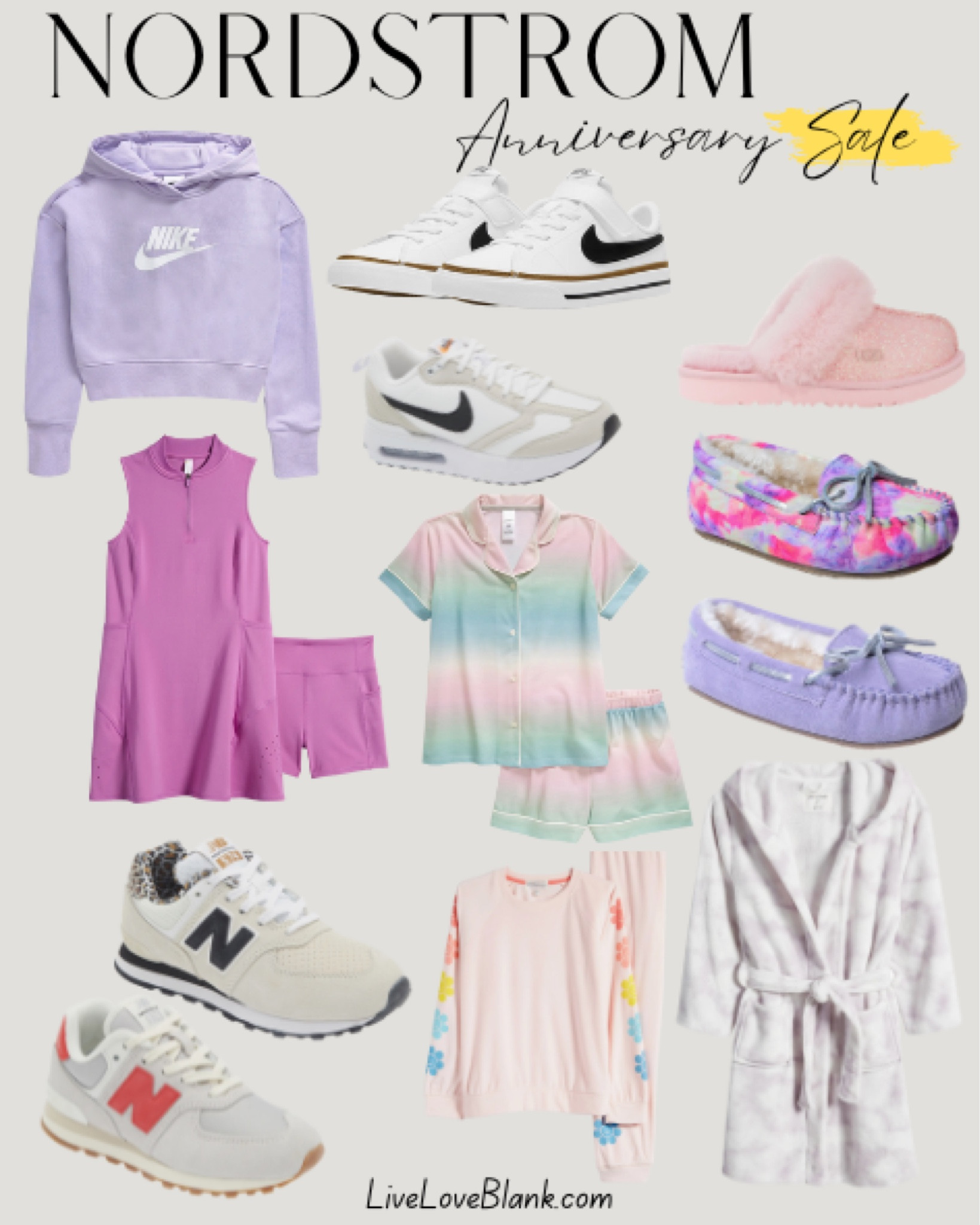 Nordstrom anniversary sale pics for little girls.
My girls have and love these Nikes and sim slippers
Pajamas athletic wear and the cutest robe

#LTKBacktoSchool #LTKkids #LTKxNSale