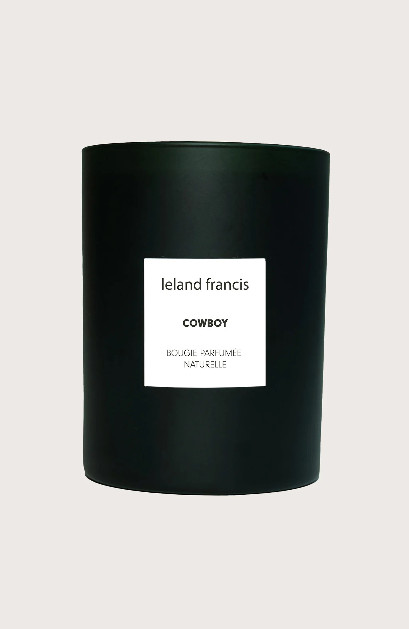 Cowboy - Bougie Parfum\u00e9e | Leland Francis
