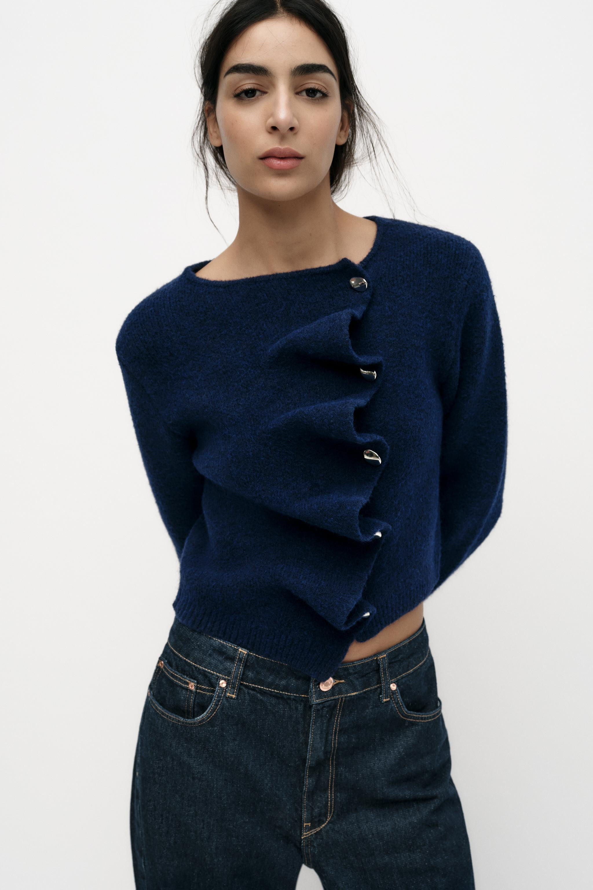 KNIT WRAP TOP | Zara US