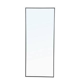 Oversized Rectangle Black Modern Mirror (72 in. H x 30 in. W)-WM8168Black - The Home Depot | The Home Depot