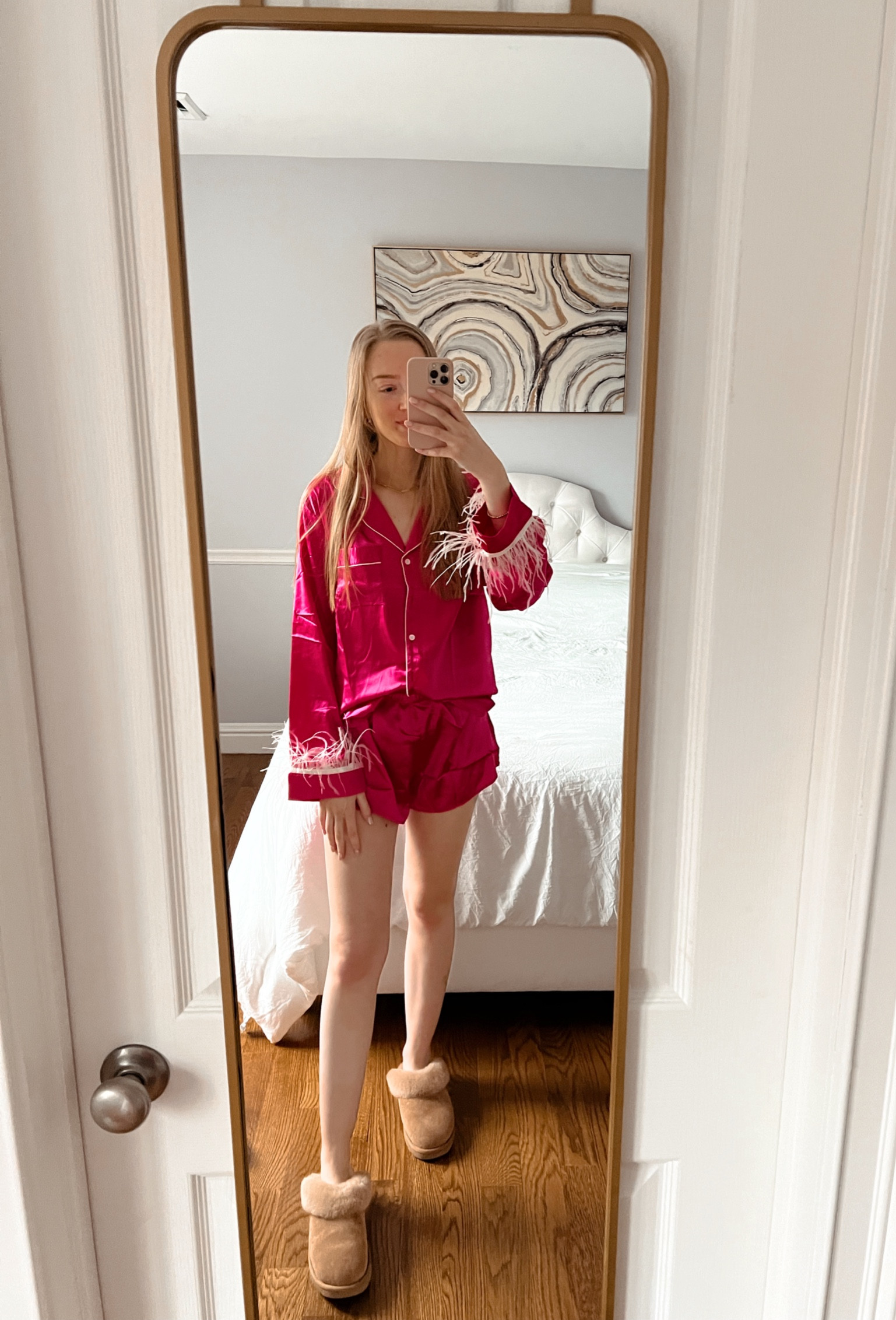 
Valentine's Day Pajamas, Galentine's Day Pajamas, Valentine's Day Pajama Set, Feather Pajamas, Silk Pajamas, Pink Pajamas, Amazon Pajamas, Valentine’s Day Outfit  

#LTKunder50 #LTKFind #LTKstyletip