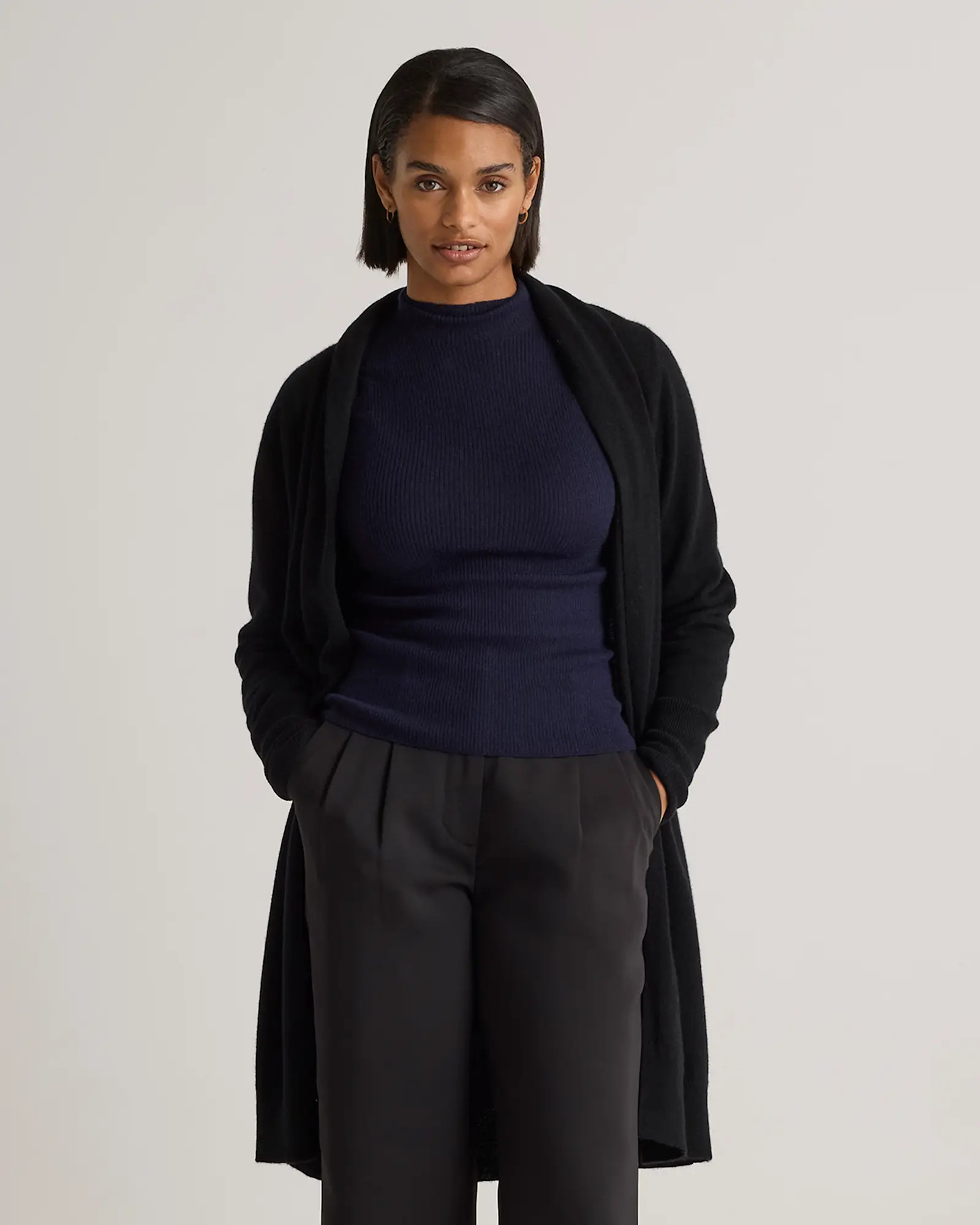 Mongolian Cashmere Duster Cardigan Sweater | Quince