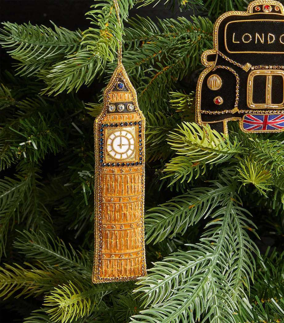 Multi Beaded Big Ben Tree Decoration | Harrods