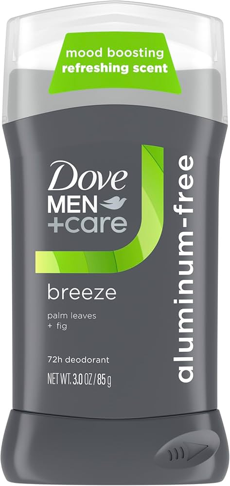 DOVE MEN + CARE Deodorant Stick Breeze Mood Boosting Scent 72h Odor Protection 3 oz | Amazon (US)