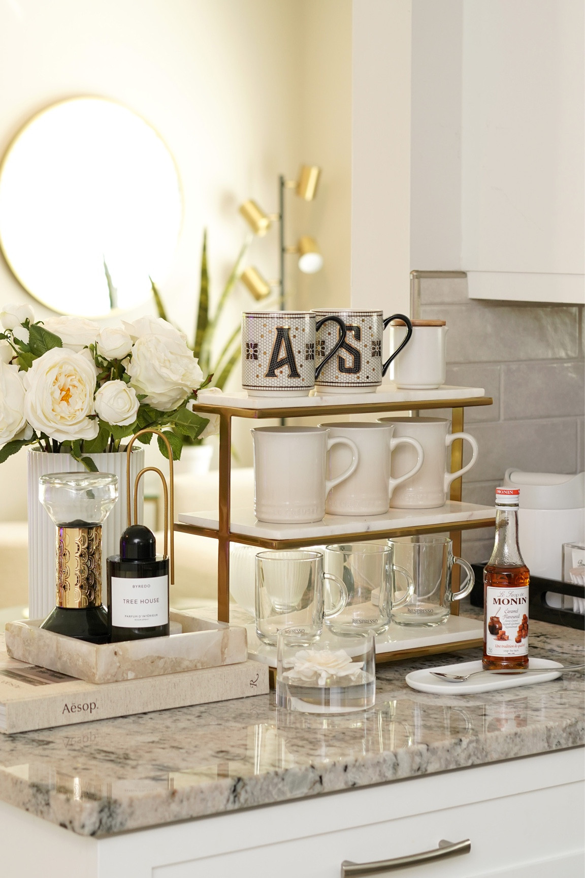 Coffee setup at home 

#LTKSeasonal #LTKhome