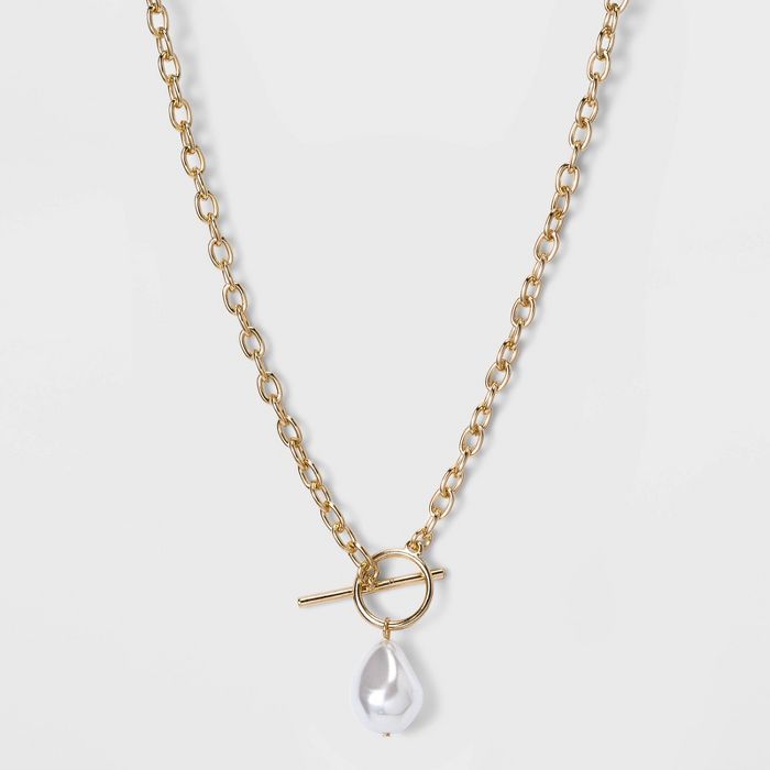 SUGARFIX by BaubleBar Pearl Pendant Necklace - Pearl | Target