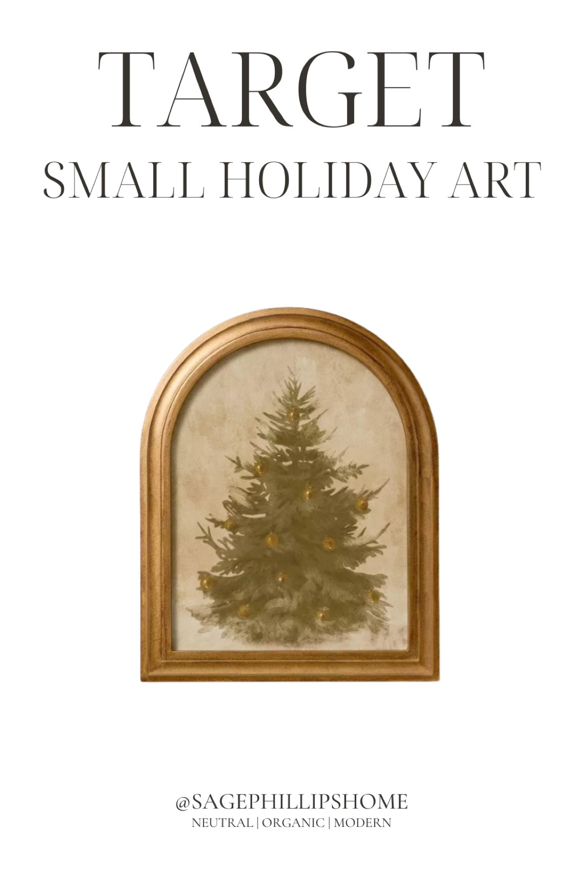 I’m obsessed with this dainty holiday art piece from Target! 🎄 The arch detail is just stunning, and it’s the perfect size for adding a subtle festive touch to any little nook or shelf. It brings that cozy, organic holiday feel without taking over the space.

#LTKautumn #LTKsale #LTKcanada