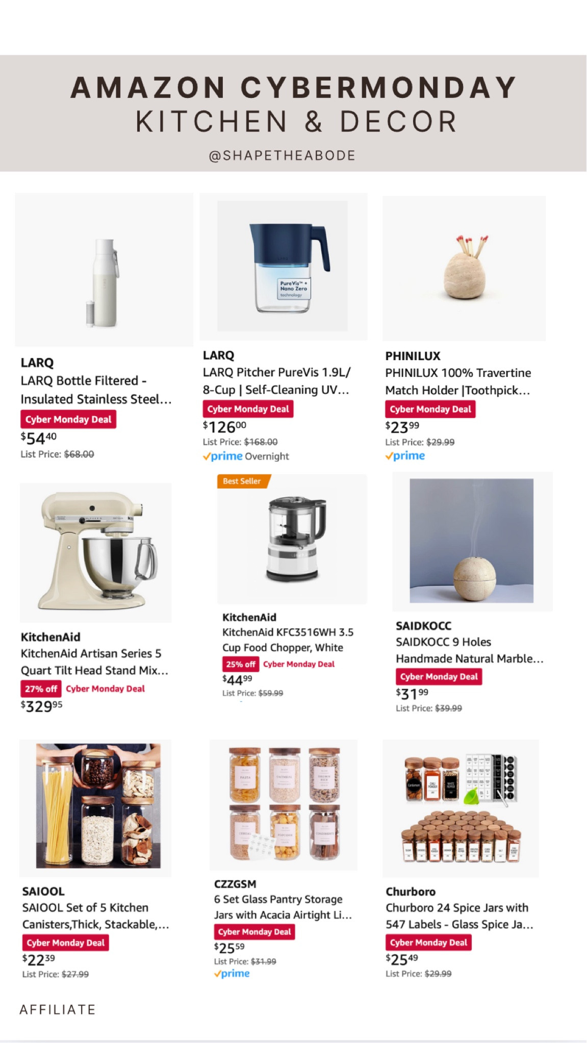 Amazon cyber Monday home and kitchen sale

#amazonfinds #amazonhome #cybermondaysale

#LTKCyberWeek #LTKSaleAlert #LTKHome