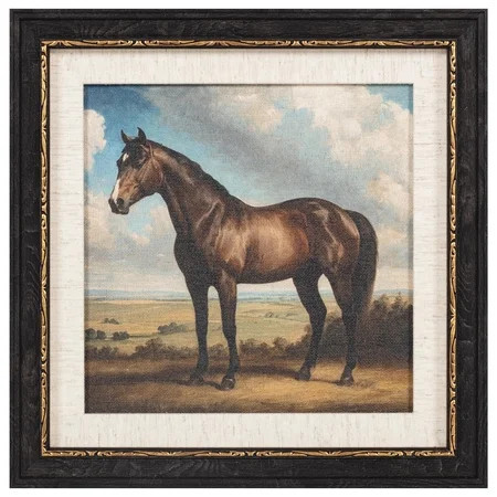 My Texas House Handsome Horse Premium Canvas Art Print with Frame | Walmart (US)