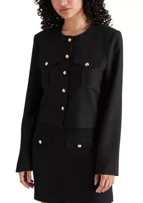 Steve Madden Women's Cosette Jacket, Black, Medium | Belk