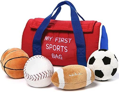 My First Sports Bag Baby , Cloth Balls, Interesting and Rich Sport Balls for Early Education and ... | Amazon (US)