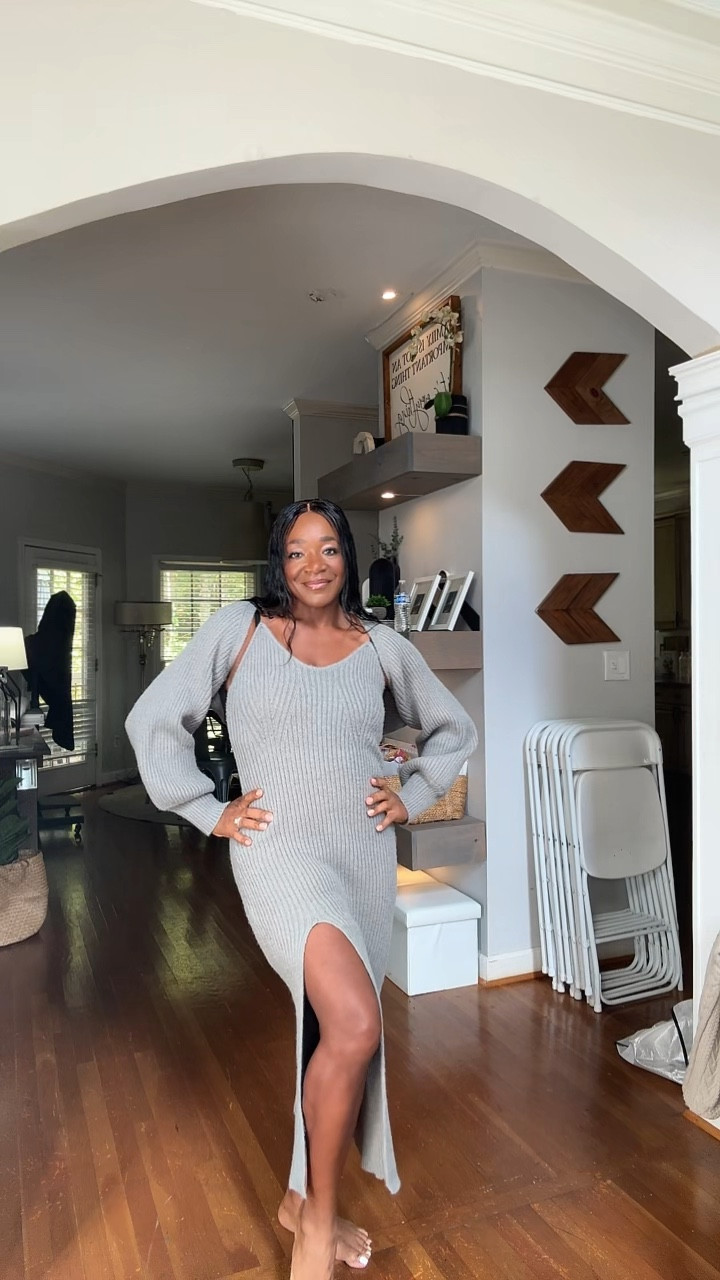 POV: You threw this sweater dress on in 2 minutes and still look put together 👏🏽 Cozy and fine? Yeah, we did that. #SweaterDress #TikTokShopFinds #FallFits #OOTD #EffortlessStyle #ComfyCute #NoCap #ItAte #FallFashion #SlayAllDay #MomLifeStyle

#LTKOver40 #LTKStyleTip #LTKFindsUnder50