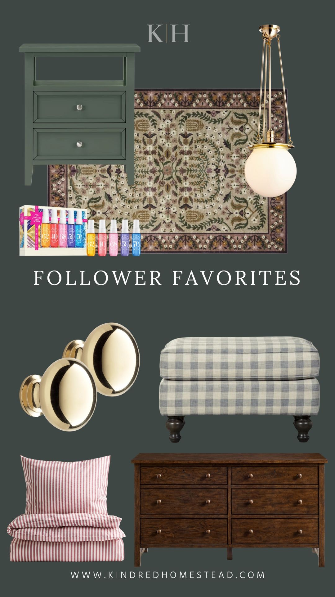 Your Kindred favorites of the week 🌿 From checked ottomans to brass knobs and timeless linens — the pieces you’ve loved most this season. Each one simple, classic, and meant to last.
#kindredhomestead #homedecorfavorites #classicstyle #timelessdesign #interiorfinds #amazonhome #cozyhome #traditionalhome #curatedhome #decorinspo