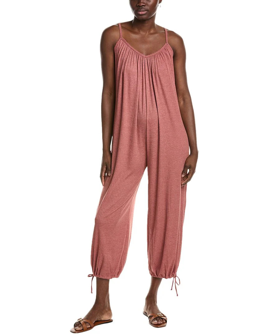 Project Social T Let's Bounce Shirred Strappy Jumpsuit | Shop Simon